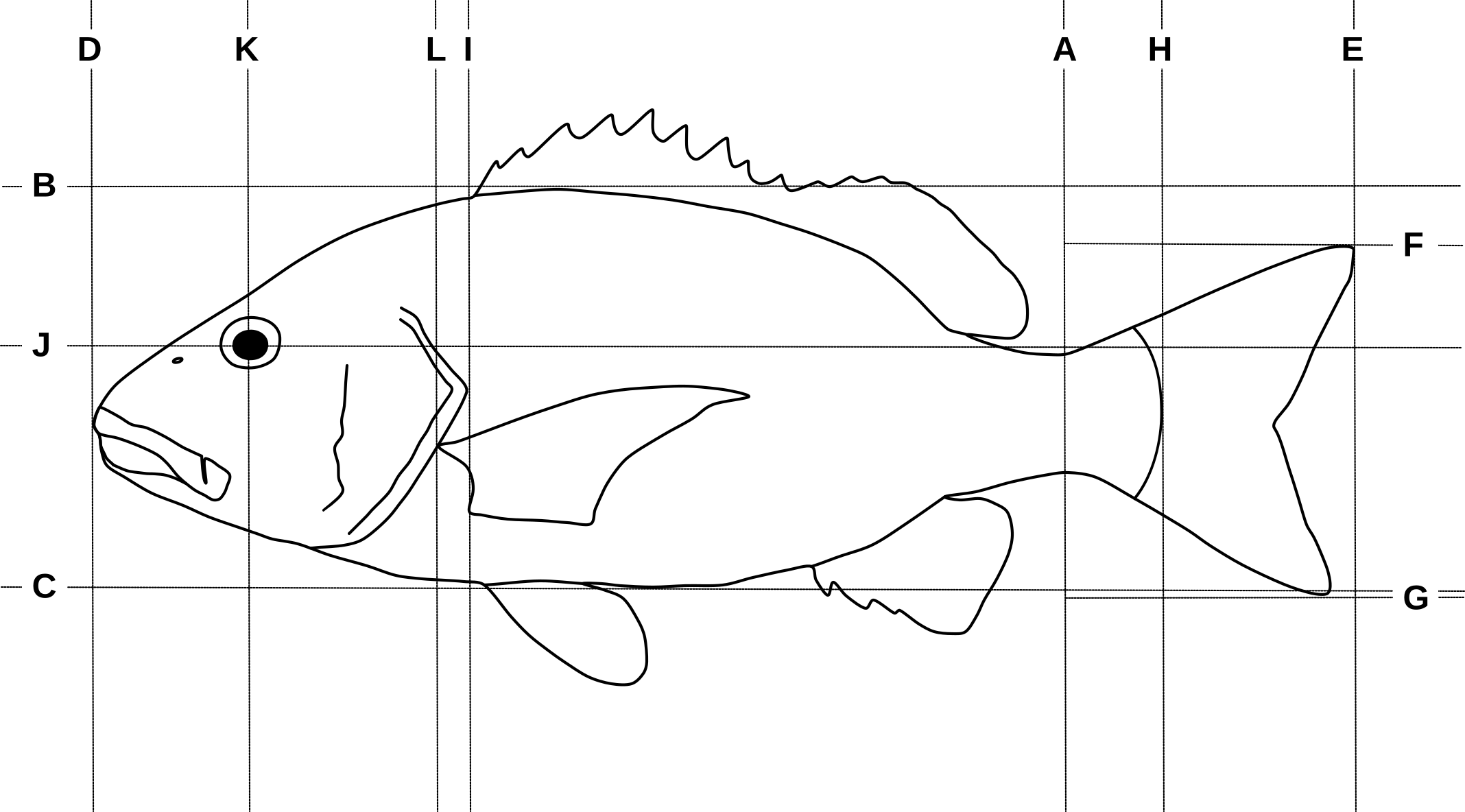 Reference lines for main traits analysis