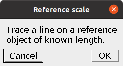 Reference scale instructions